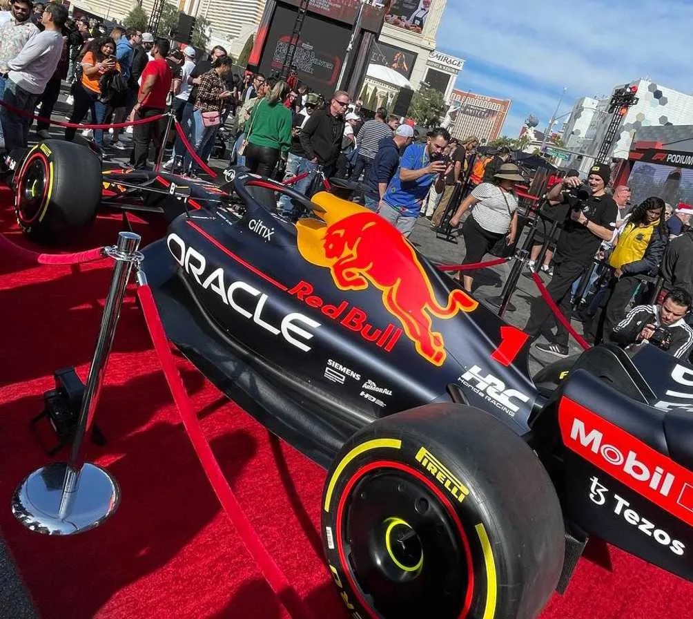 La Vegas vivieron la emoción de la F1