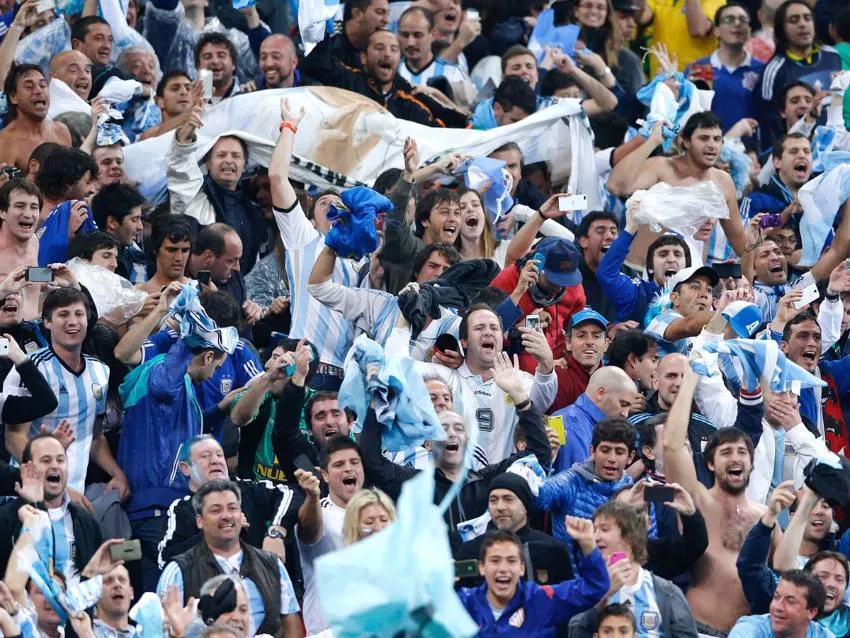 Afición de Argentina en el Mundial de 2018