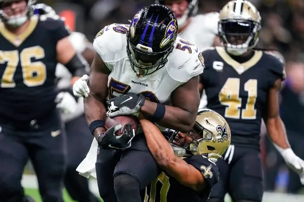Los Ravens frustraron a los Saints