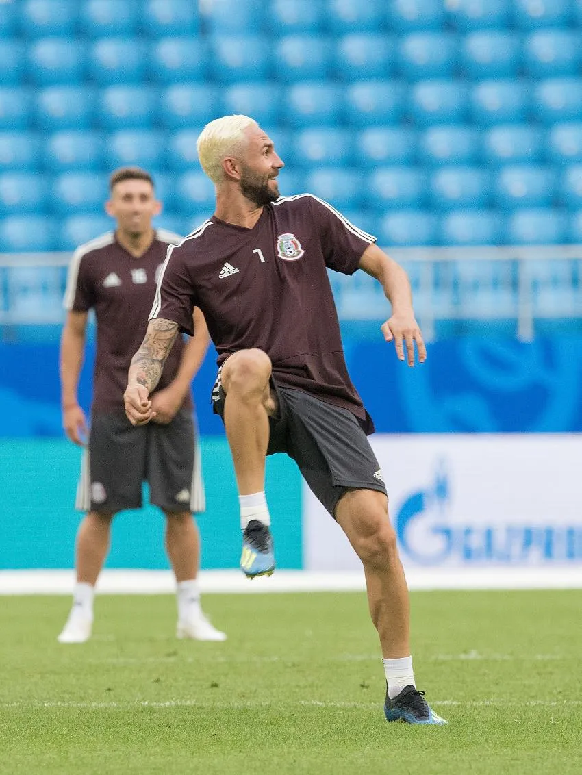 Miguel Layún cuando jugaba para el Tri