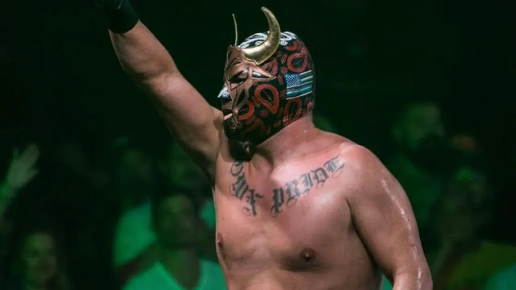 Caín en su regreso a la Lucha Libre