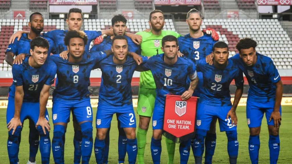 Estados Unidos en partido de preparación