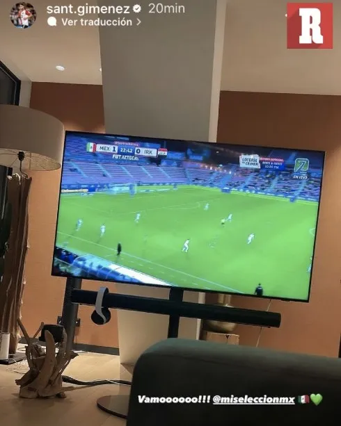 El mensaje de apoyo de Giménez al Tri