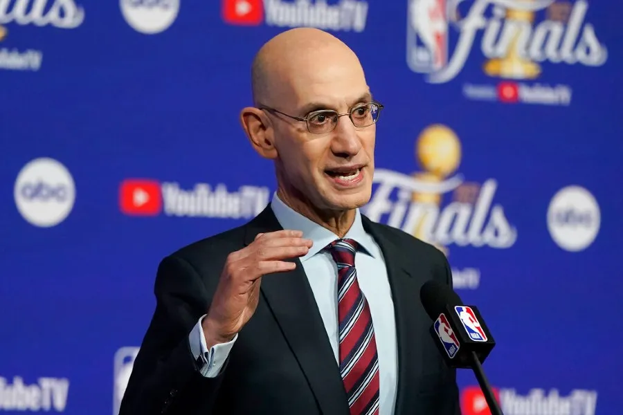 Adam Silver, comisionado de la NBA