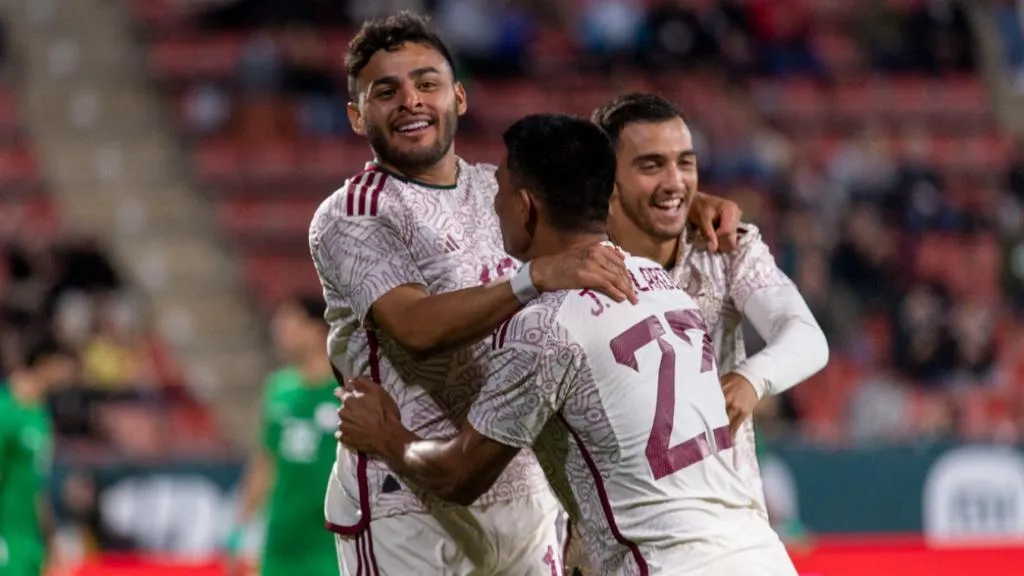 IMAGO7 Vega festejando su gol