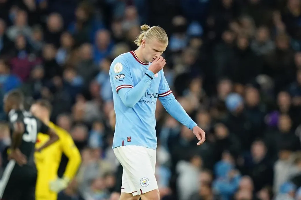 Haaland tras fallar con el City