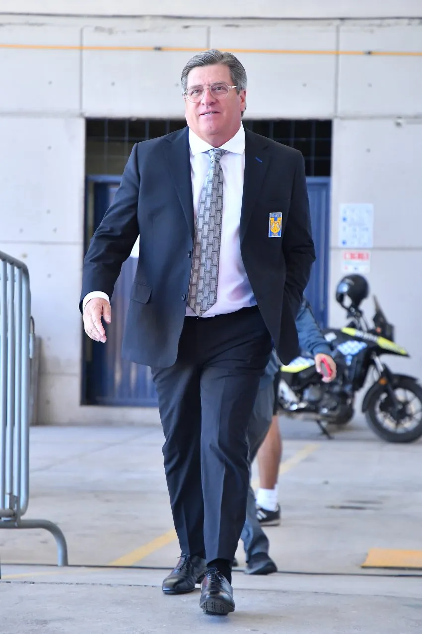 Piojo Herrera en un partido de Tigres