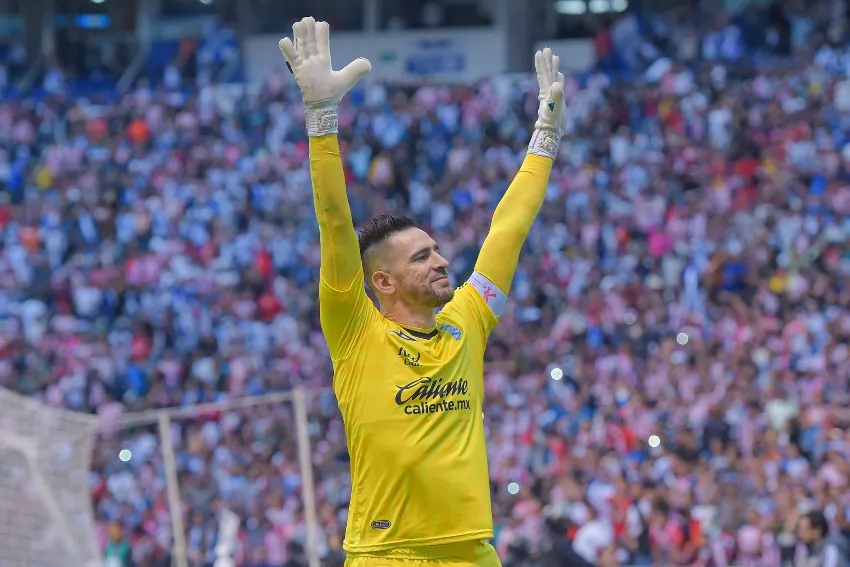 Antony en un partido del Puebla