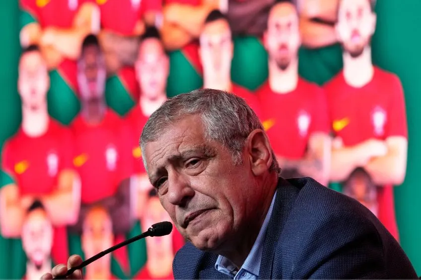 AP Fernando Santos en conferencia de prensa