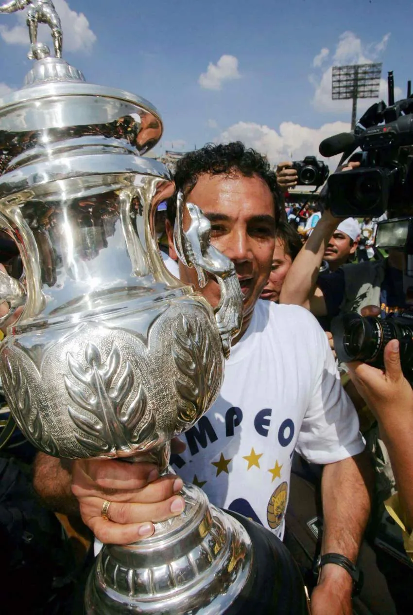 Hugo Sánchez tras ser campeón con Pumas