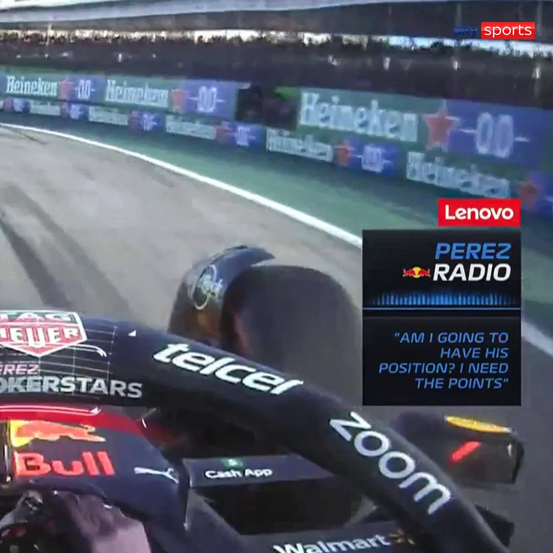 Checo pidió una mejor posición para ganar puntos