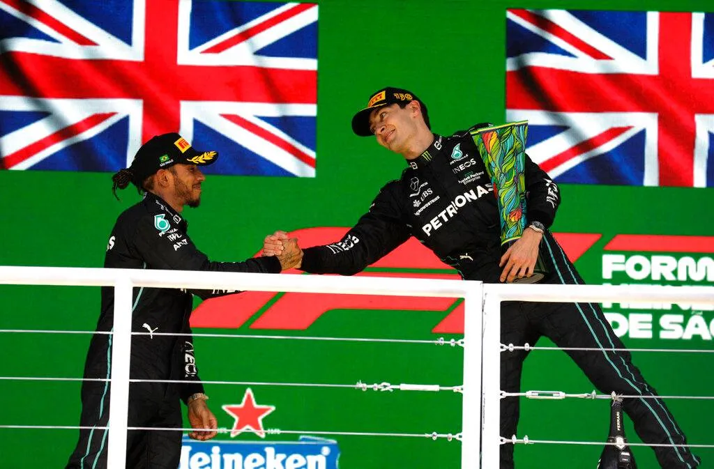 Mercedes, los ganadores en el GP de Brasil