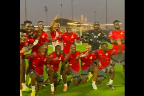@GHANABLACKSTARS Ya entrenan en Qatar