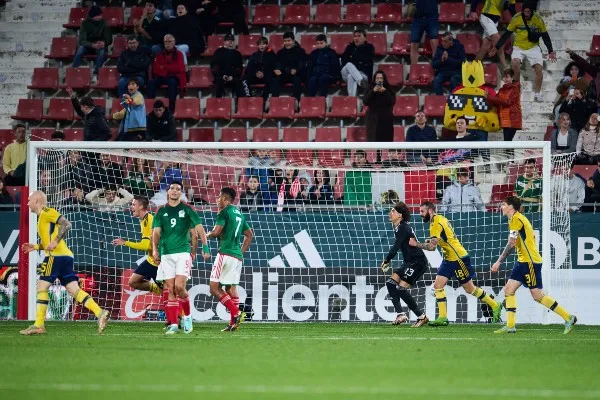 Suecia anota a México en Amistoso previo a Qatar 2022