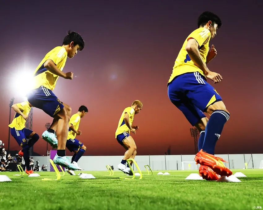 Japón en entrenamiento