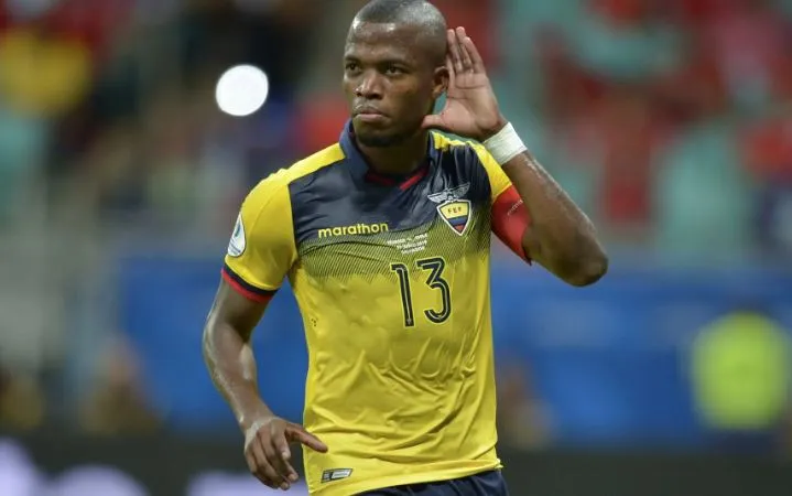 Enner Valencia en festejo de gol