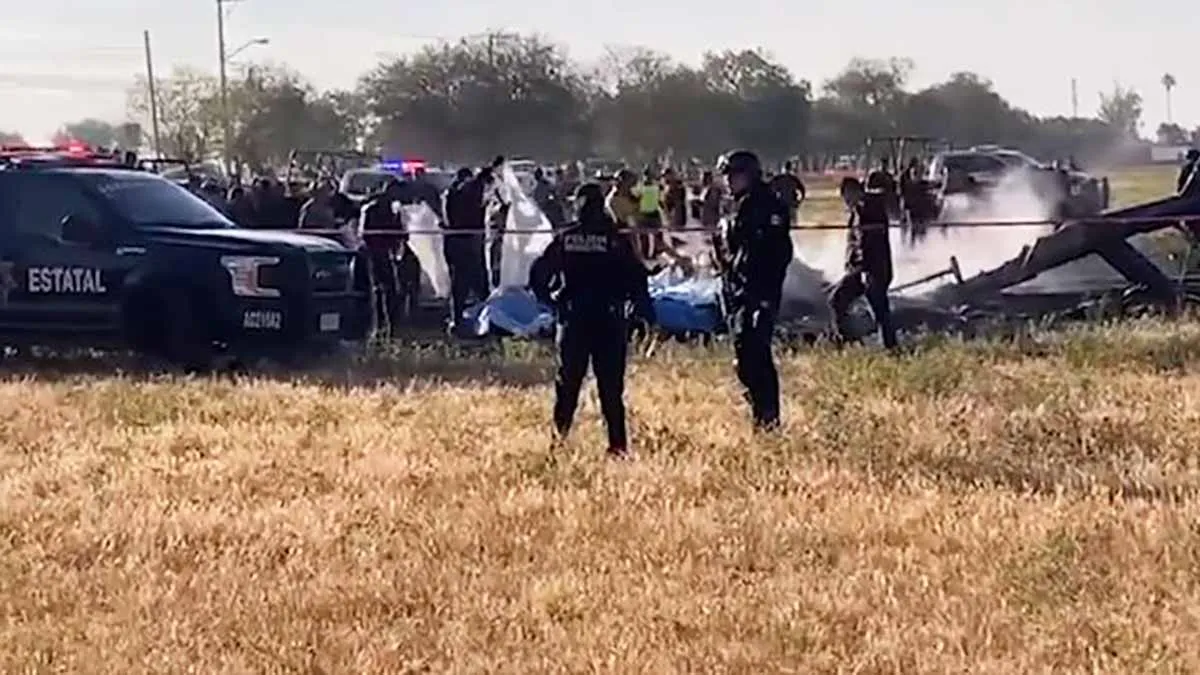 ESPECIAL Desplome del helicóptero