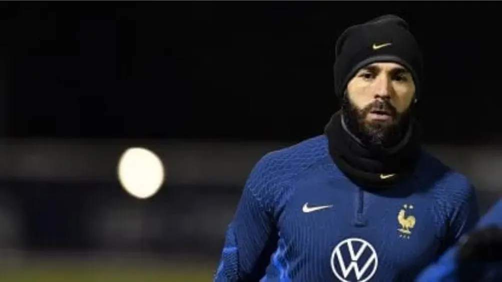 Benzema en la preparación rumbo a Qatar
