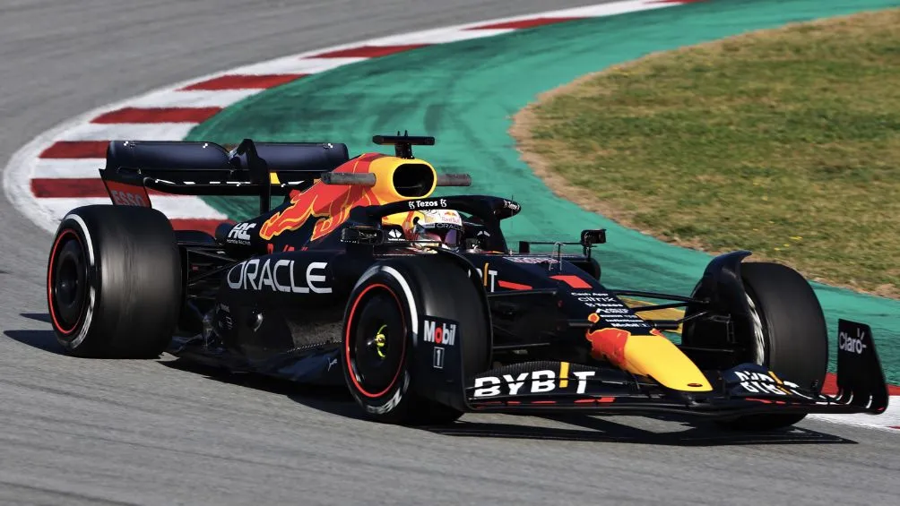 AP El RB18 de Max Verstappen