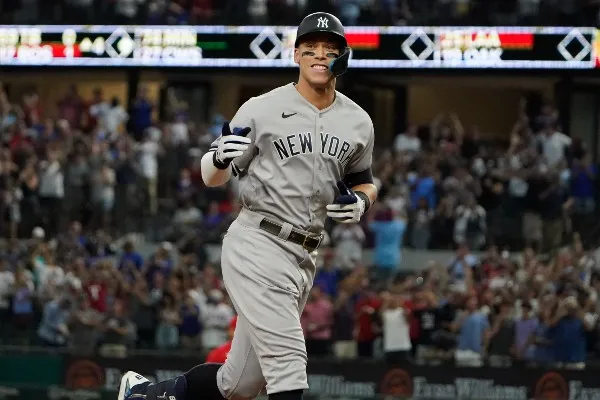 AP Aaron Judge, jardinero de los Yankees de Nueva York