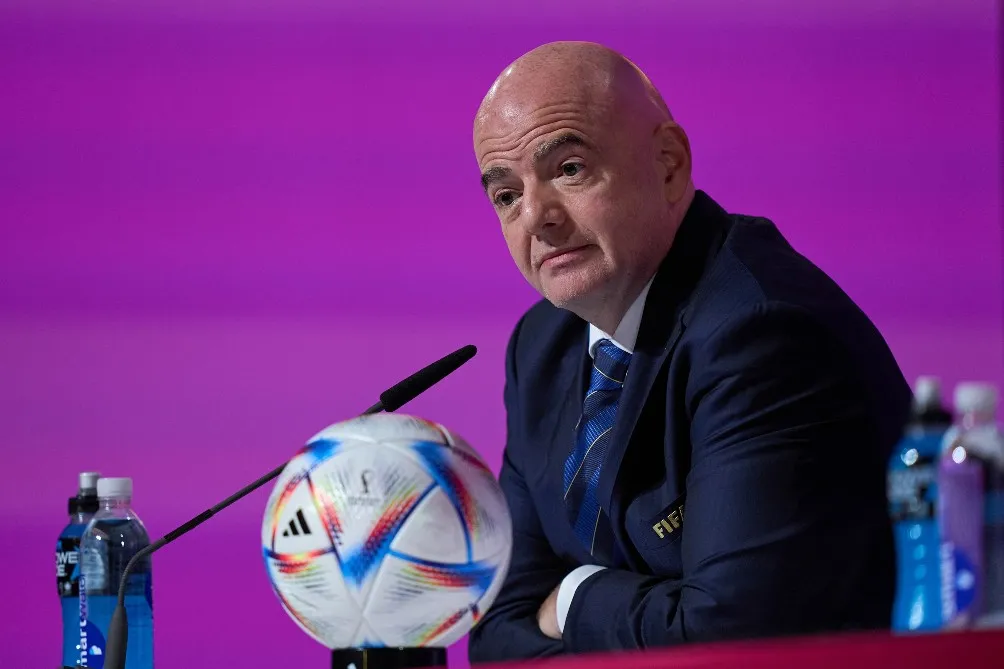 MEXSPORT Gianni Infantino dio un discurso cínico