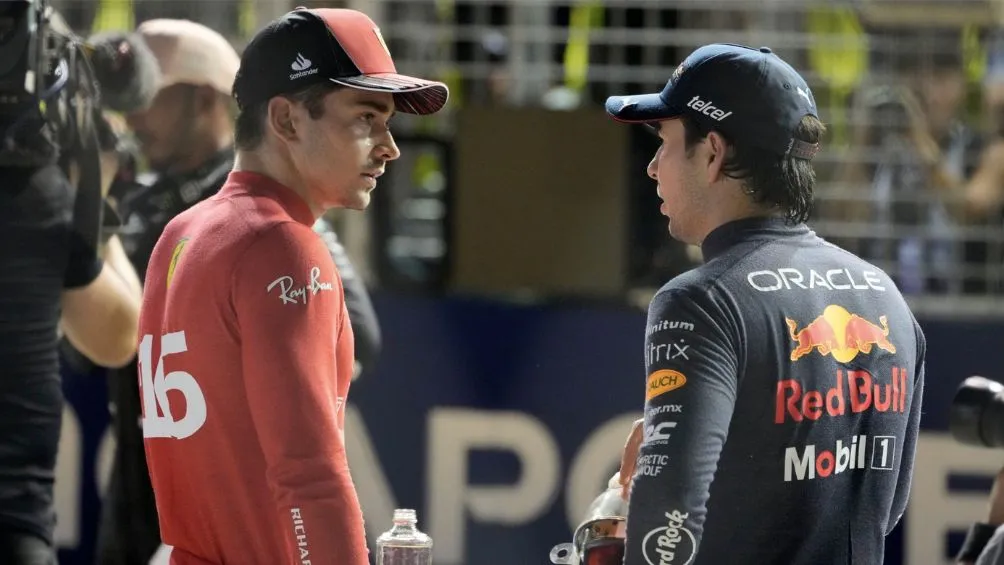 CHARLES Y CHECO TRAS UNA CARRERA