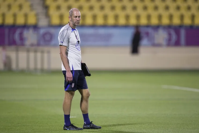 AP Berhalter en entrenamiento con Estados Unidos