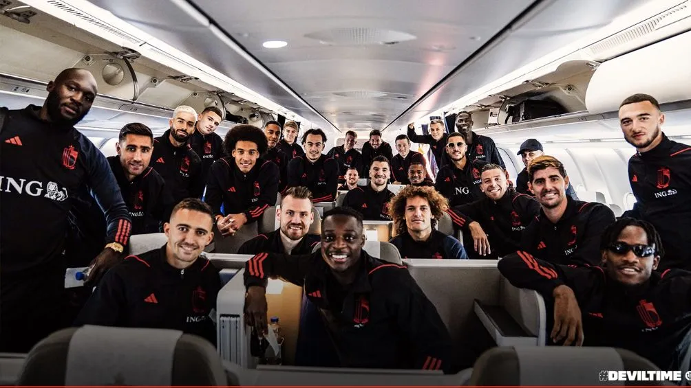 TWITTER: @BelRedDevils EL viaje de los belgas a Qatar