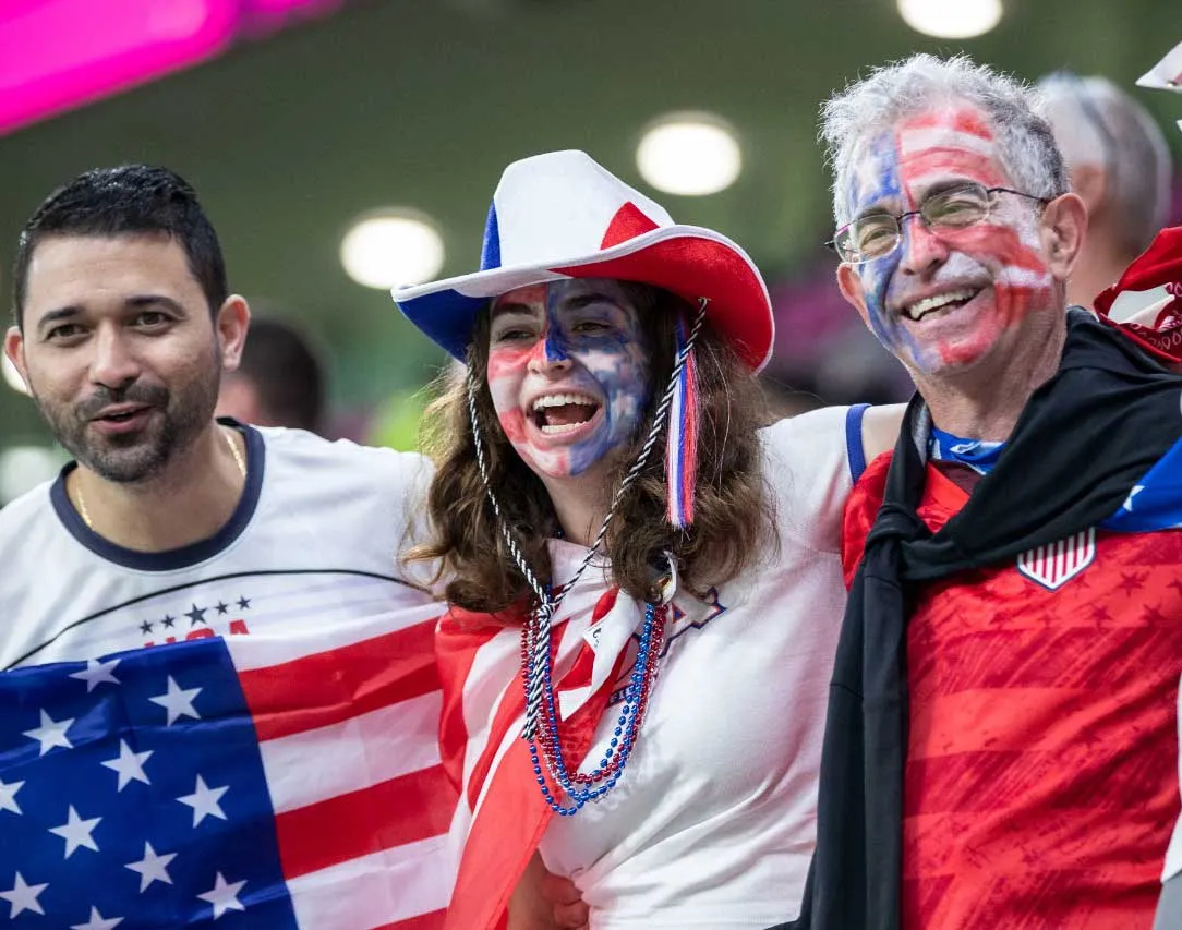 Afición de Estados Unidos en Qatar 2022