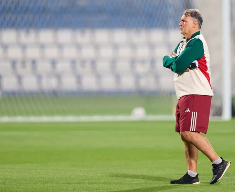 Martino en práctica del Tri