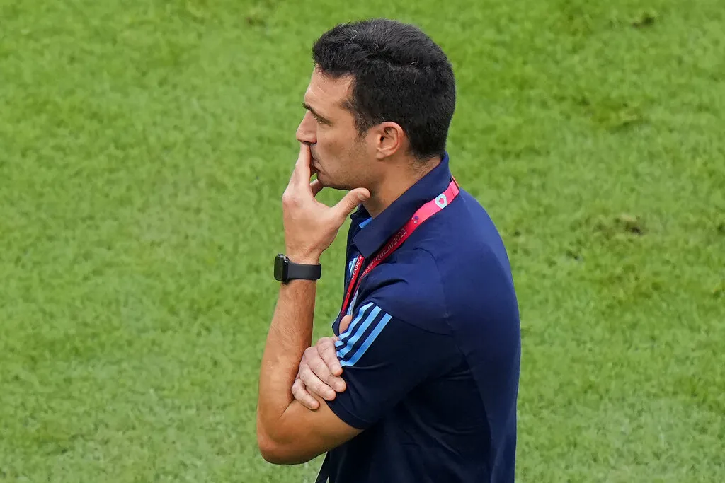 Lionel Scaloni lamentó la derrota