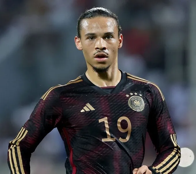 Leroy Sane con la Selección de Alemania