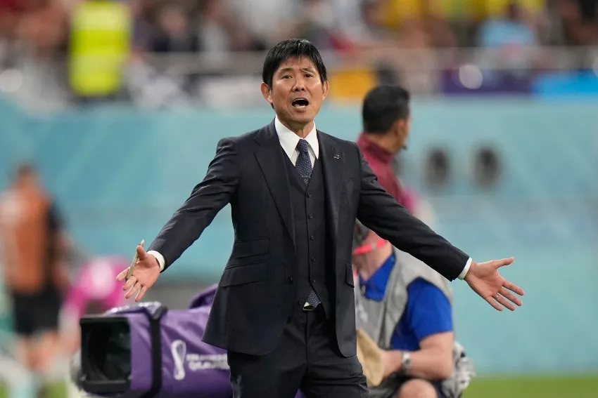 AP Moriyasu tras vencer a Alemania