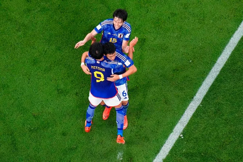 Japón consiguió un triunfo histórico ante Alemania