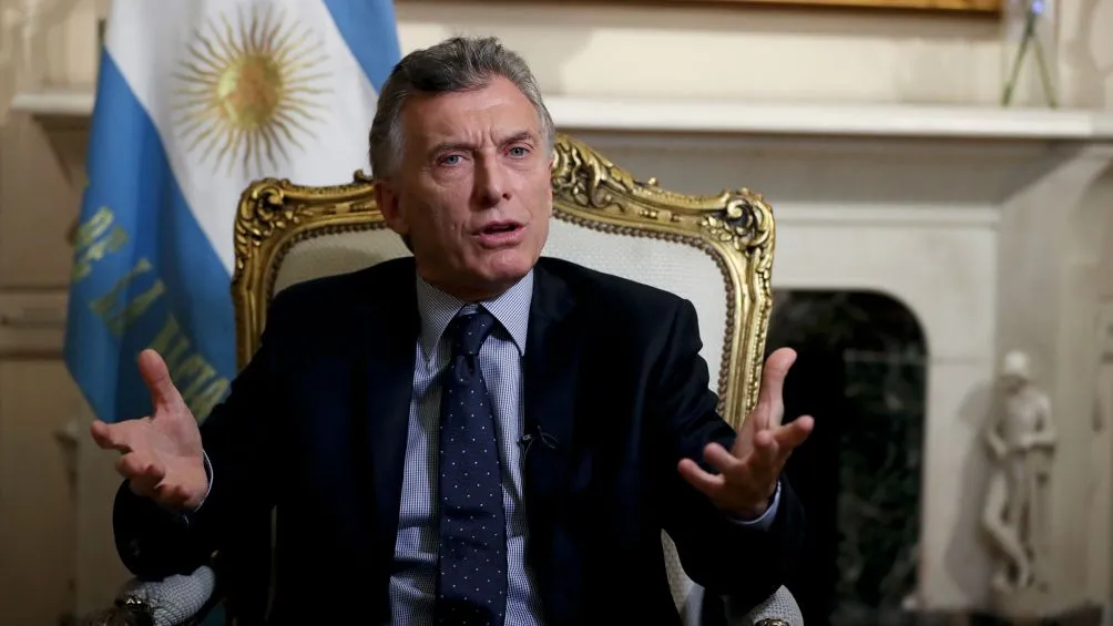 Mauricio Macri, expresidente de Argentina