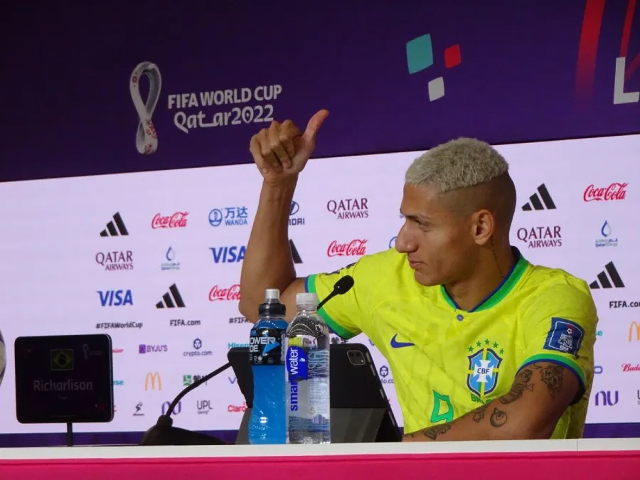 Richarlison fue la figura de la selección brasileña