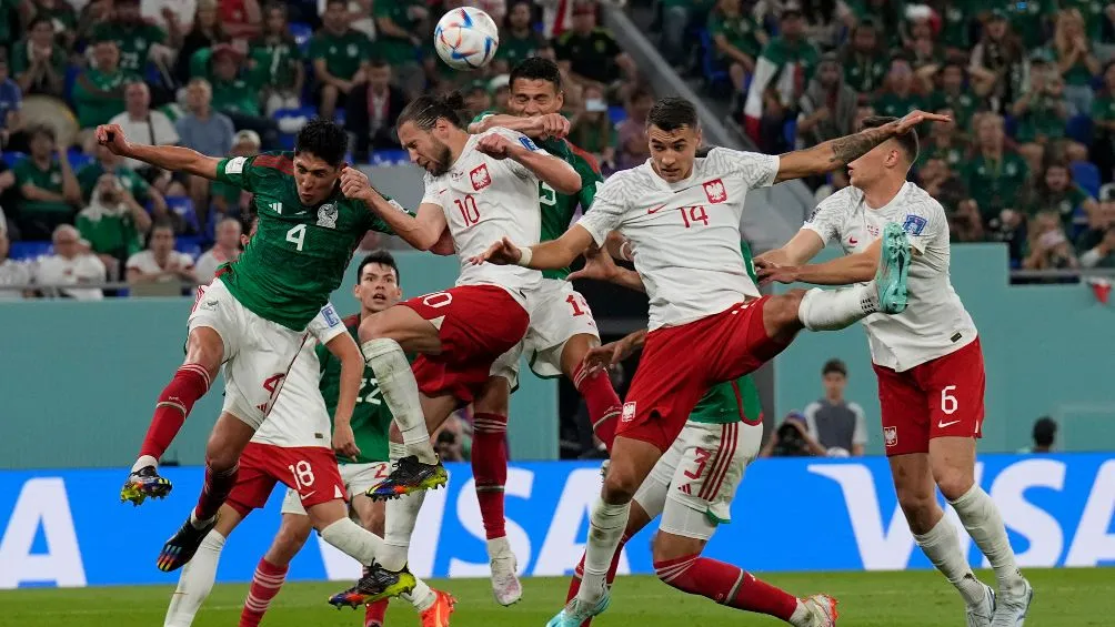 México y Polonia tuvieron un duro encuentro