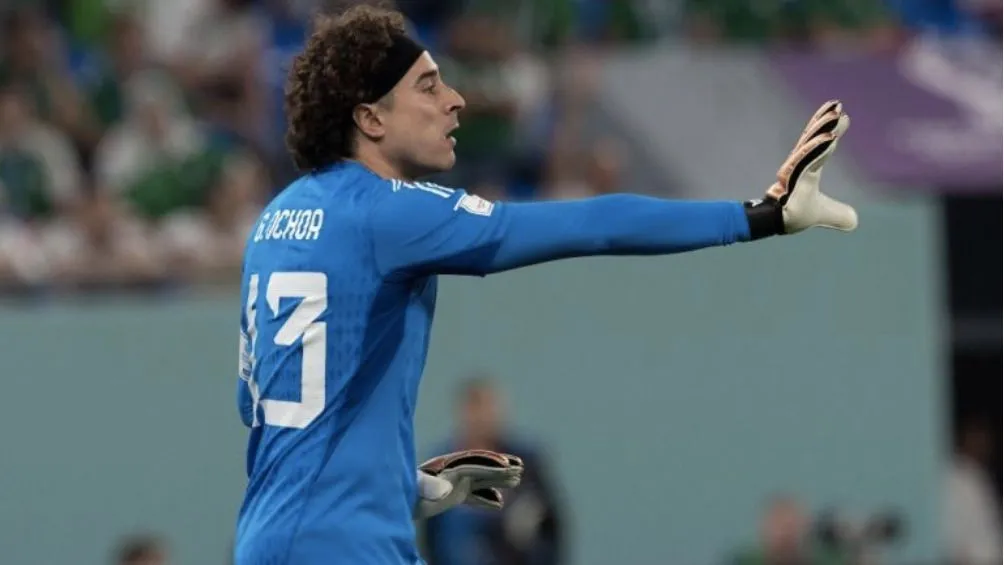 Ochoa tras atajar el penal de Lewy