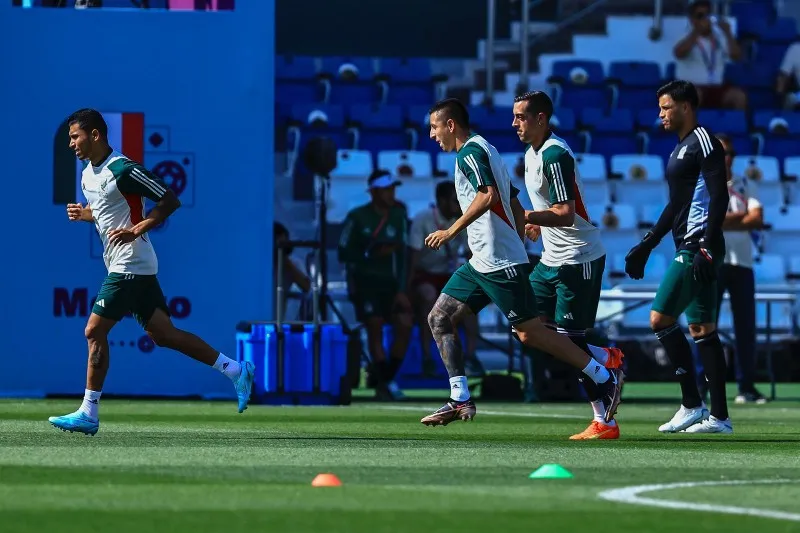 Selección Nacional en entrenamiento