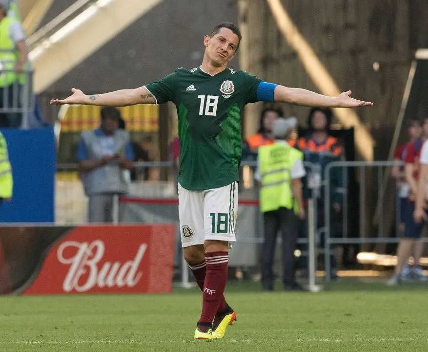 Andrés Guardado tomó el gafete de capitán en Rusia 2018