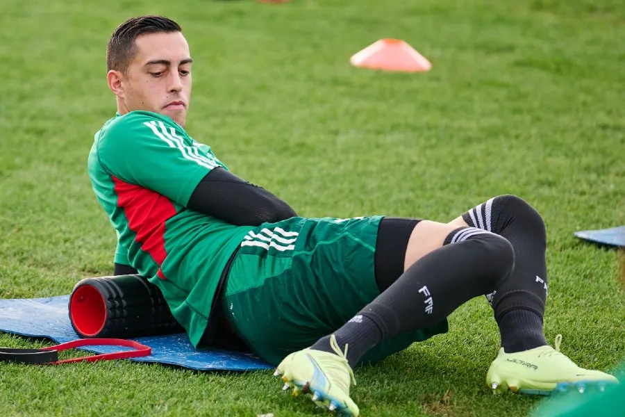 MEXSPORT El jugador de Monterrey en concentración con la Selección Nacional