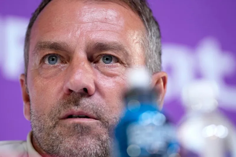 Hansi Flick en conferencia de prensa