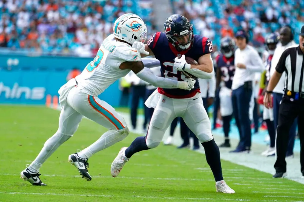 Texans fueron riváles fáciles para Dolphins