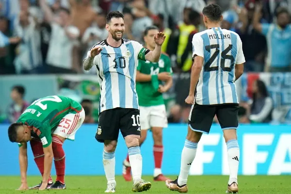 Lionel anotó el primer gol ante el Tri