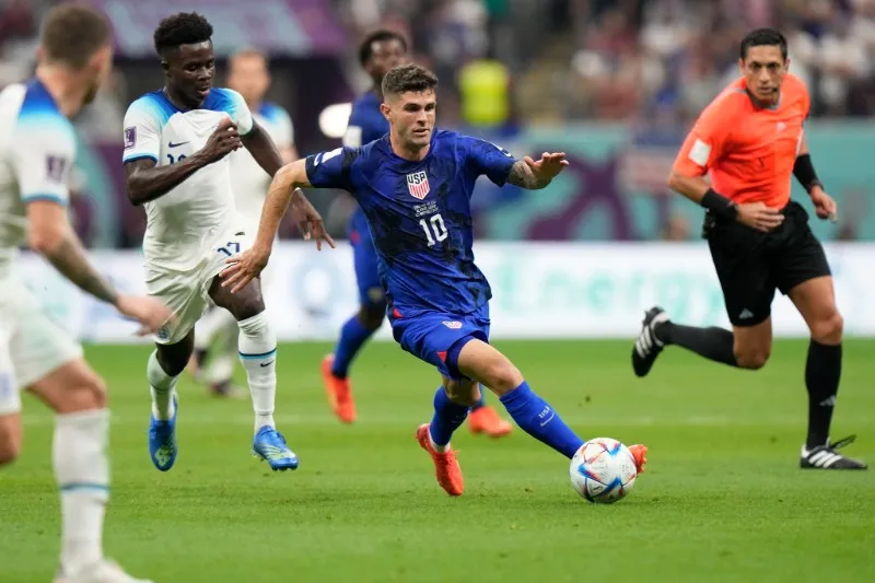 Pulisic con Estados Unidos en Qatar 2022