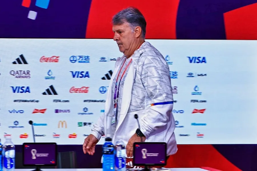 Tata Martino se va de conferencia de prensa