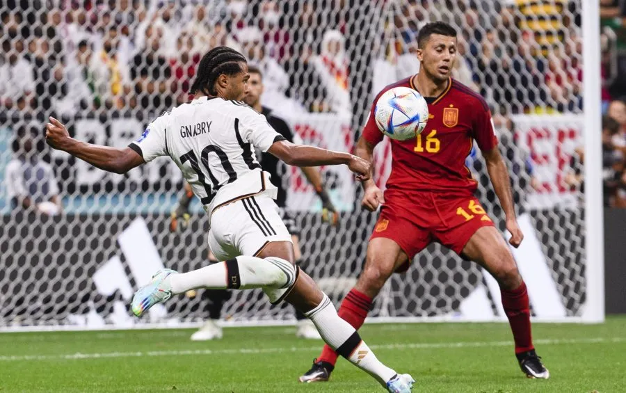 Alemania y España empataron