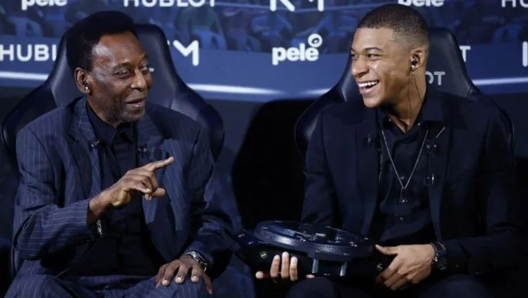 Pele durante un evento