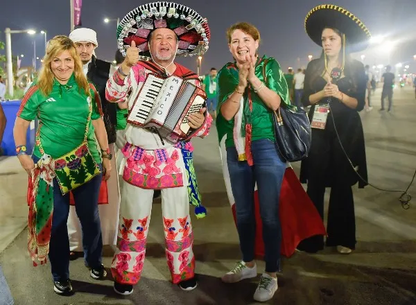 Aficionados de la Selección Mexicana en Qatar 2022