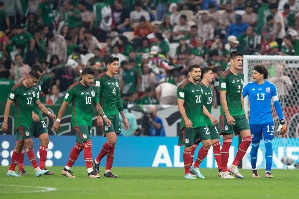 Orbelín Pineda con la Selección Mexicana en Qatar 2022